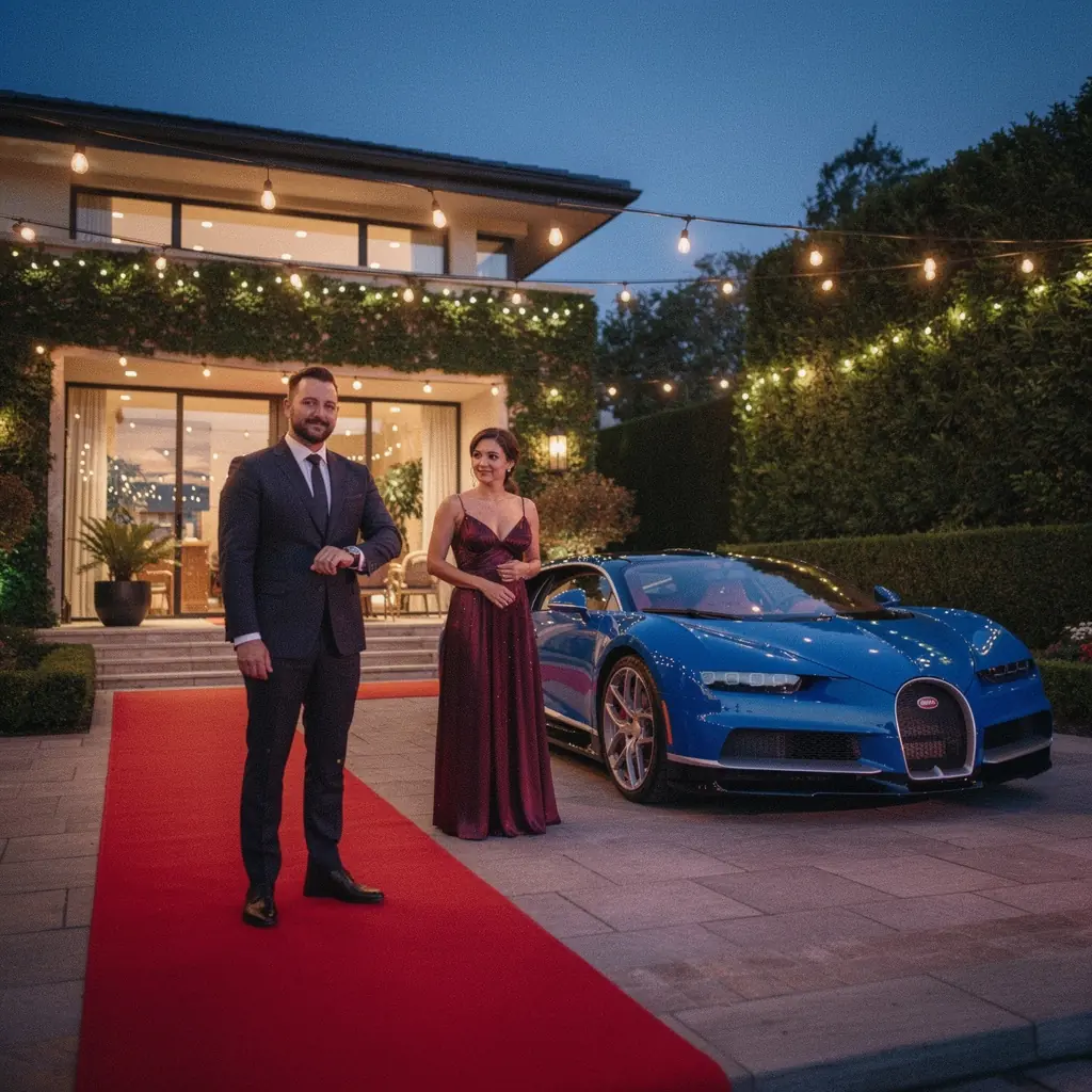 Pohled na osobního řidiče v obleku, připraveného odvézt zákazníka.